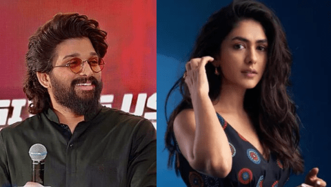 Mrunal Thakur Allu Arjun Movie Update