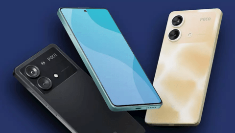 POCO X6 Neo Front and Back Look